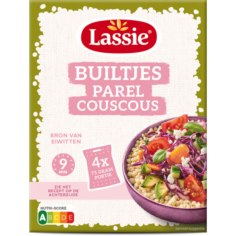 Lassie Parelcouscous builtje