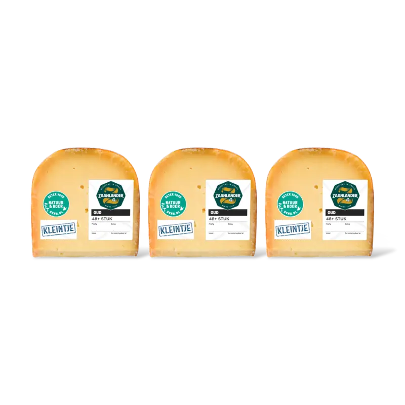 AH Zaanlander Oud 48+ stuk klein 3-pack
