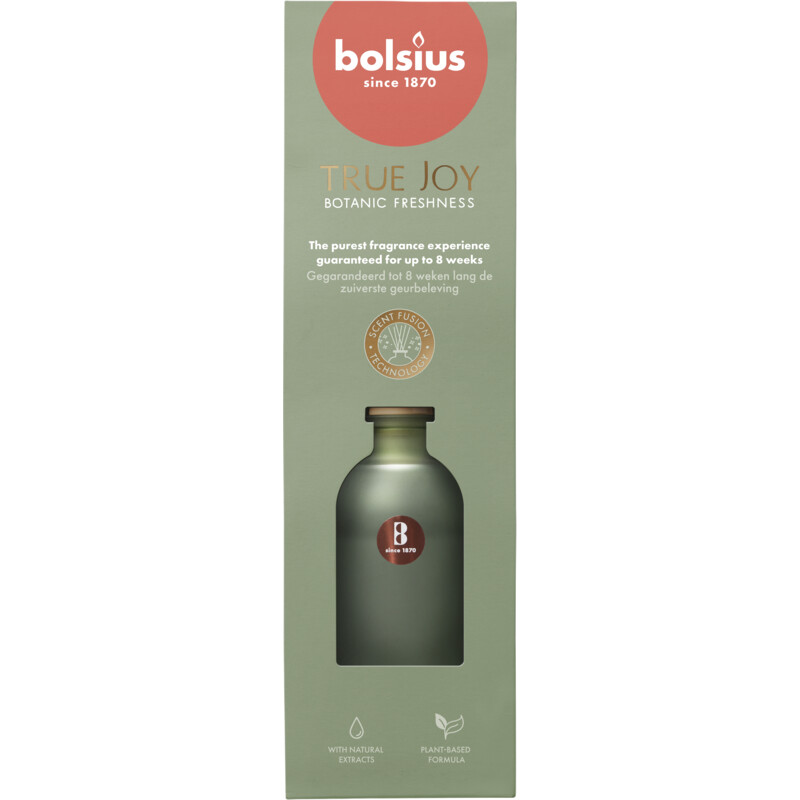 Een afbeelding van Bolsius True joy geustokjes botanic freshness