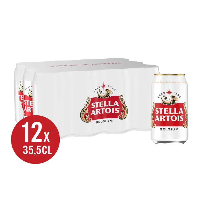 Stella Artois Belgium pils 12-pack bel