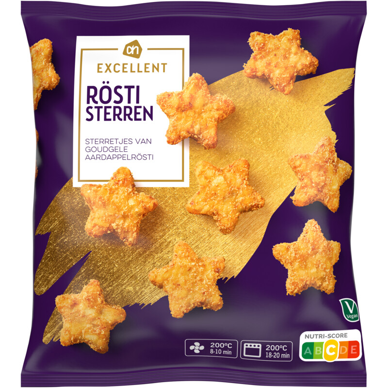 Een afbeelding van AH Excellent Rosti sterren