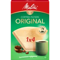 Melitta Original koffiefilters 1x4 bruin