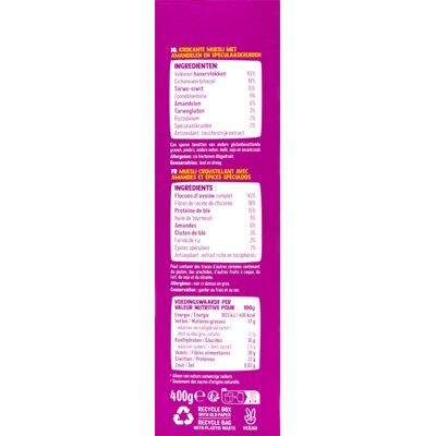 pdp-image-Holie's Crunchy muesli protein speculaas