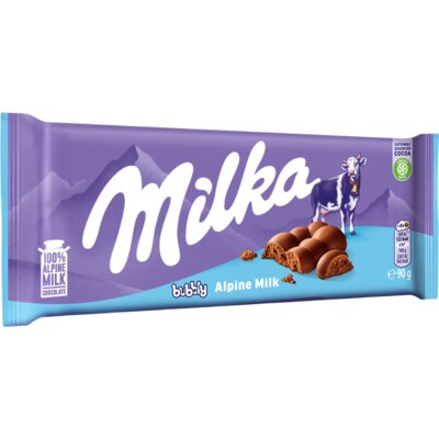 pdp-image-Milka Chocoladereep bubbly alpenmelk