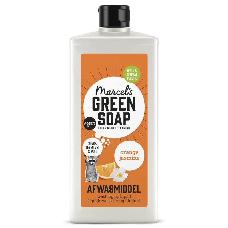 Marcel's Green Soap Afwasmiddel orange jasmine