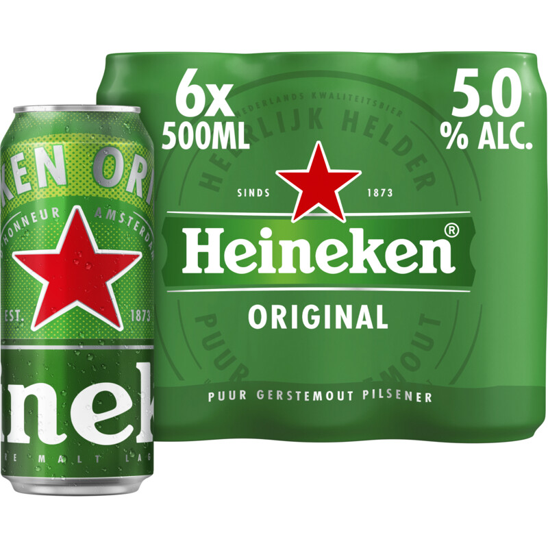 Heineken Premium pilsener 6-pack