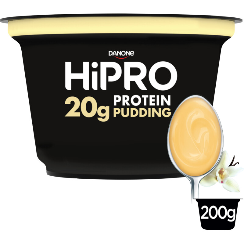 Een afbeelding van HiPRO Pudding vanille bel