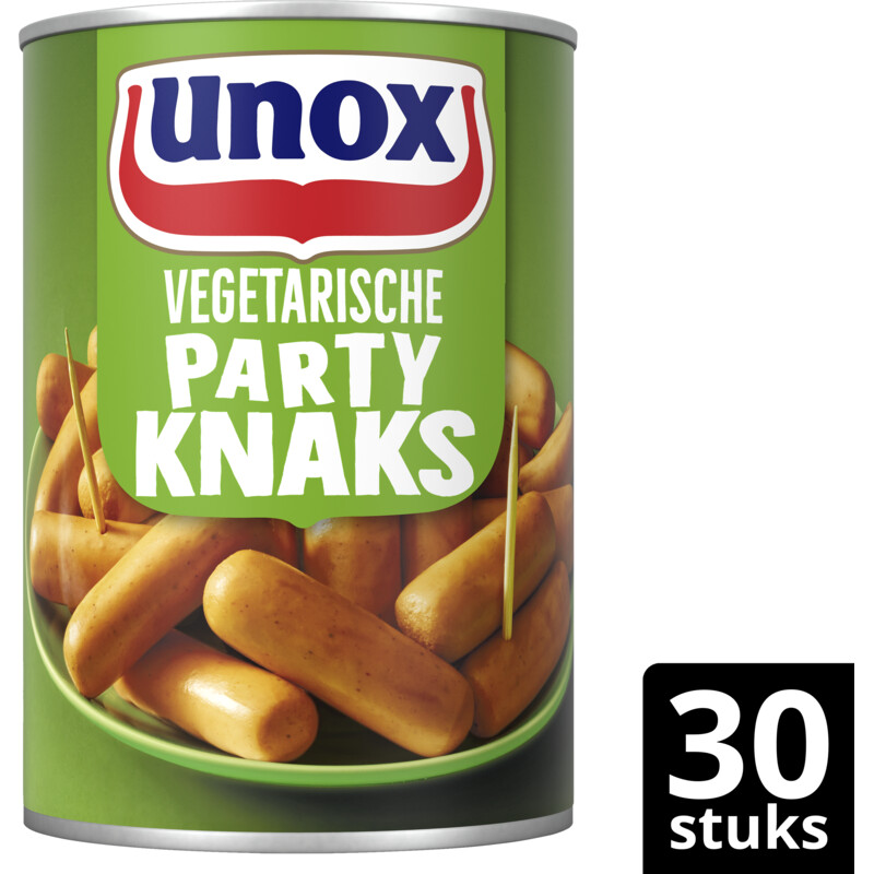 Een afbeelding van Unox Vegetarische party knaks