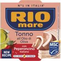 Een afbeelding van Rio Mare Tonijn in olijfolie rode peper