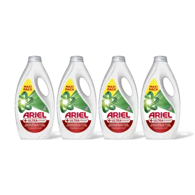 pdp-image-Ariel Vloeibaar+ ultra wasmiddel 4-pck