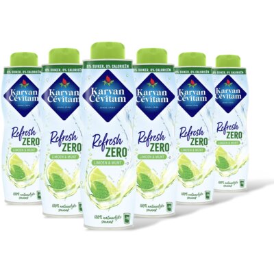 pdp-image-Karvan Cévitam Refresh Zero limoen & munt siroop 6-pack