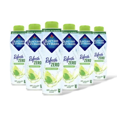 pdp-image-Karvan Cévitam Refresh Zero limoen & munt siroop 6-pack