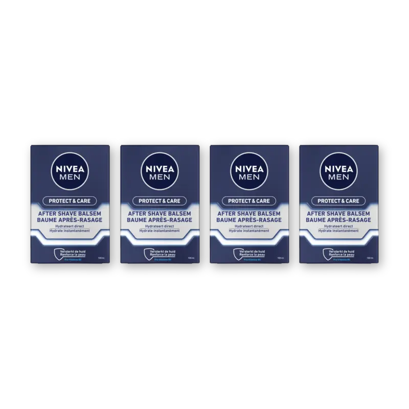 NIVEA Men protect&care after shave balsem 4pck