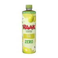 Raak Vruchtensiroop peren zero sugar