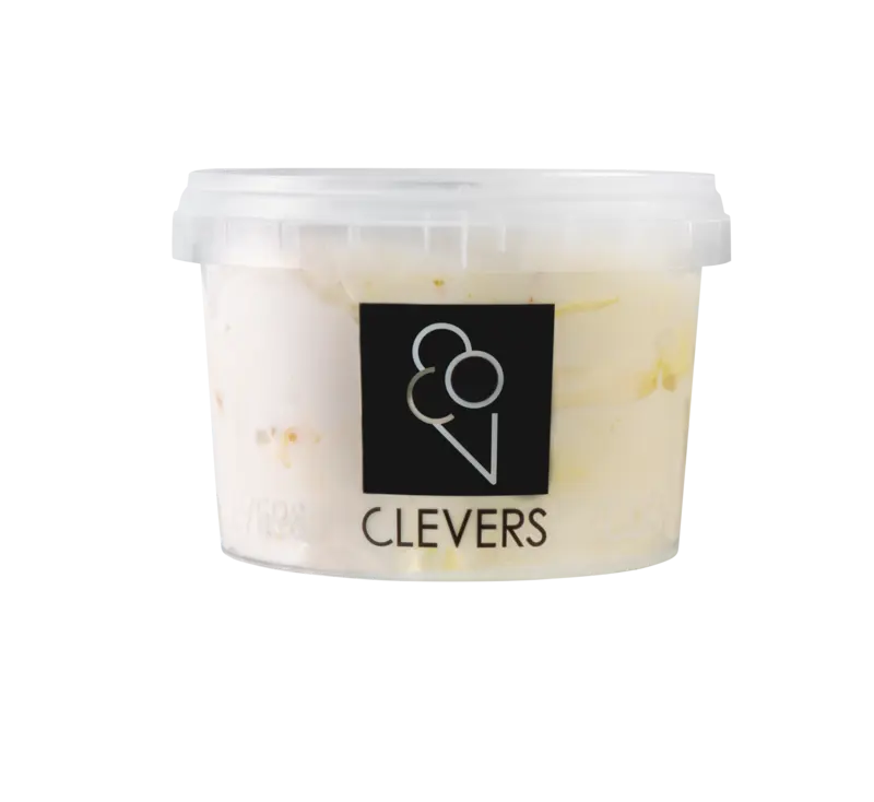 Clevers Witte chocolade-mango ijs