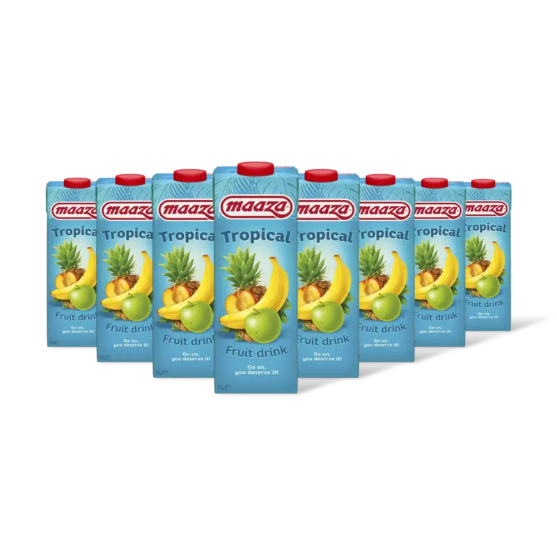 Tropical fruit drink 8-pack