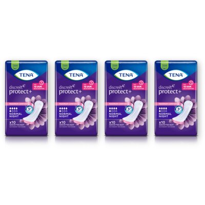 pdp-image-Tena Discreet protect+ normal night 4-pack
