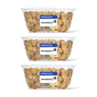 AH Ongezouten macadamia's geroosterd 3-pack