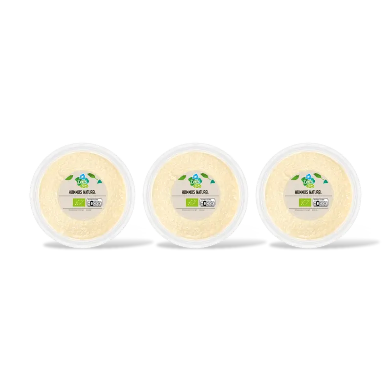 AH Terra Biologische hummus naturel 3-pack
