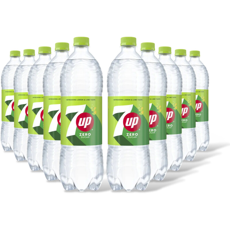 7up Zero lemon lime 10-pack