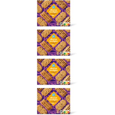 pdp-image-AH Dierenkoekjes met chocolade stukjes 4-pk