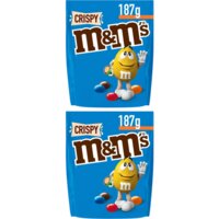 M&M'S Crispy melk chocolade 2-pack
