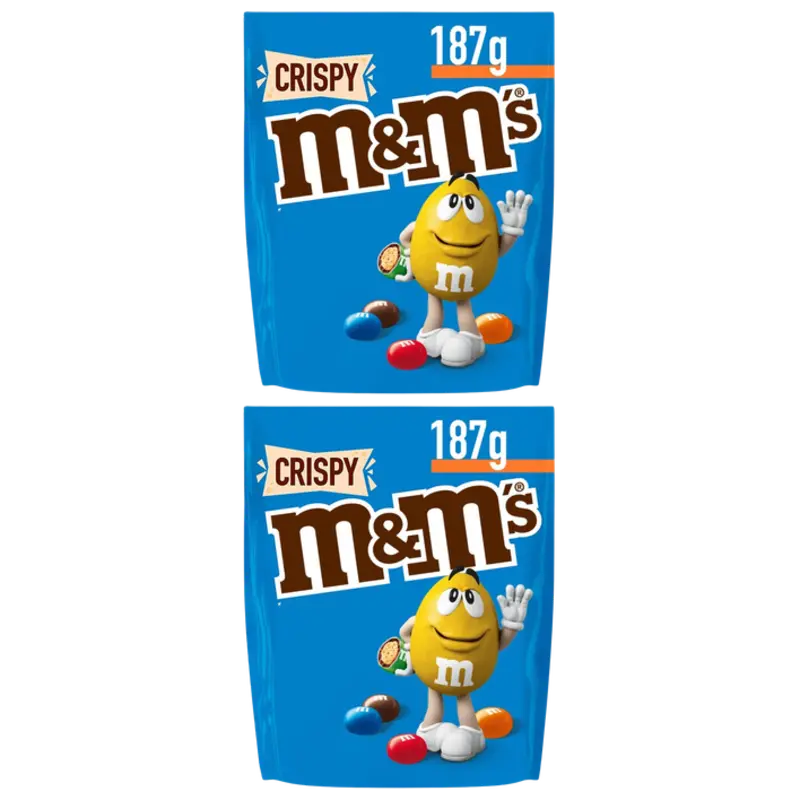 Crispy melk chocolade 2-pack