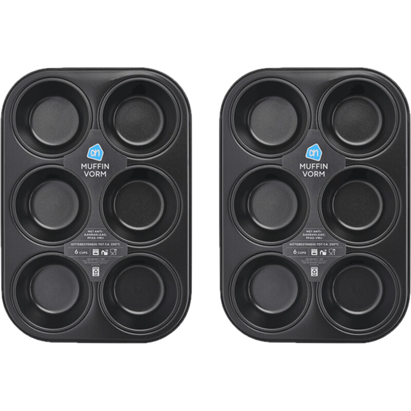 Een afbeelding van AH Muffinvorm 2-pack