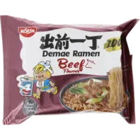 Nissin Demae ramen beef