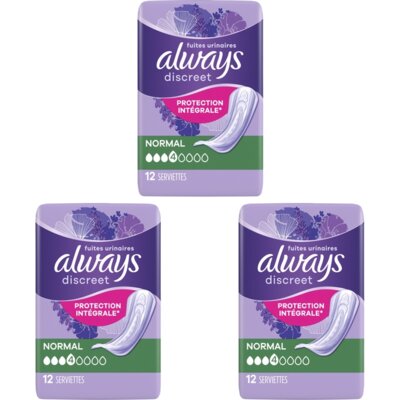 pdp-image-Always Maandverband Discreet Normal 3-pack