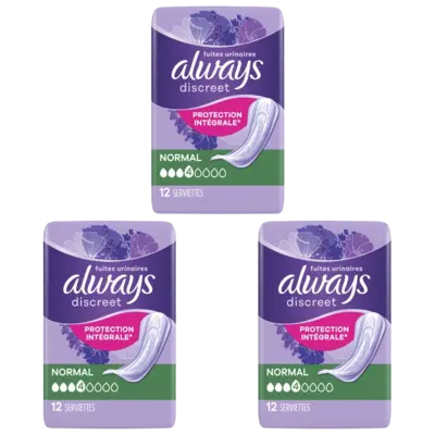 pdp-image-Always Maandverband Discreet Normal 3-pack