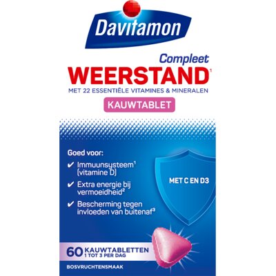 pdp-image-Davitamon Compleet kauwvitamines bosvruchten