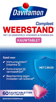pdp-image-Davitamon Compleet kauwvitamines bosvruchten