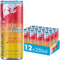 Red Bull Fuji appel sugarfree 12-pack