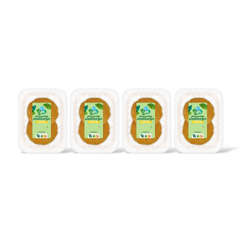 AH Terra Plantaardige smeltburger gouda stijl 4pk