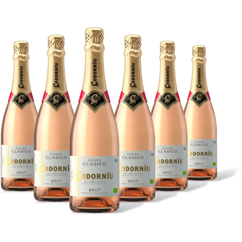 Codorníu Clasico brut rosé 6 flessen