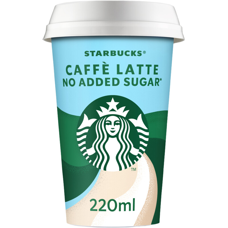 Een afbeelding van Starbucks Caffè latte no added sugar