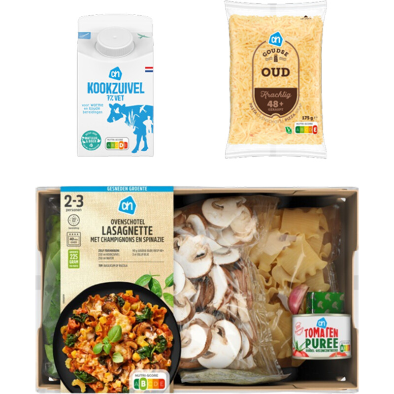 Een afbeelding van AH Gesneden Lasagnette Verspakket