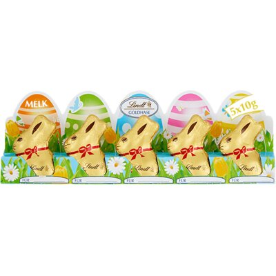 pdp-image-Lindt Gold bunny mini melk 5-pack