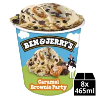 Ben & Jerry's Caramel brownie party