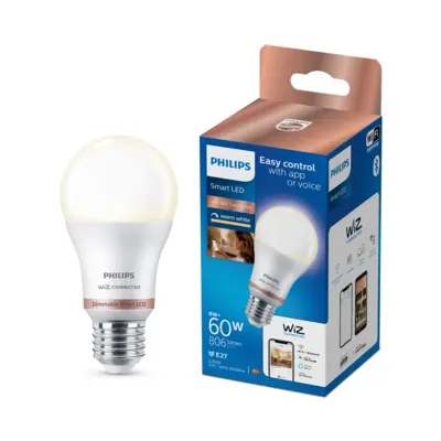 pdp-image-Philips Smart led standaard dimbaar E27 60W