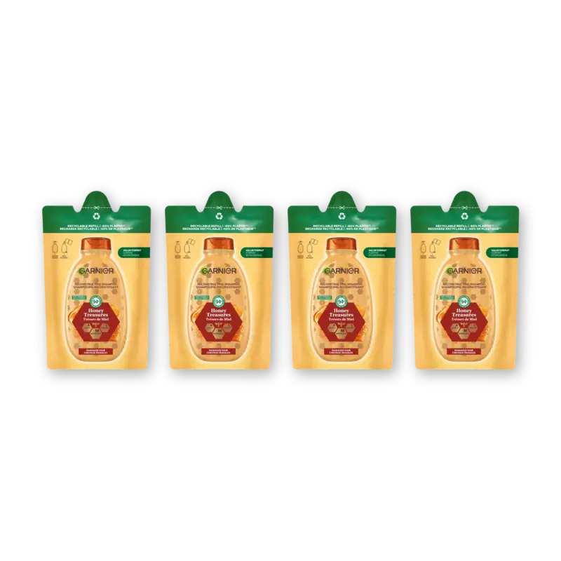 Loving Blends Honing goud shampoo refill 4-pack