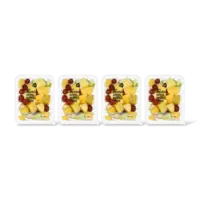 AH Verse ananas, appel, mango en druif 4-pk