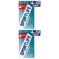 Sportlife Extramint sugar free gums 8-pack