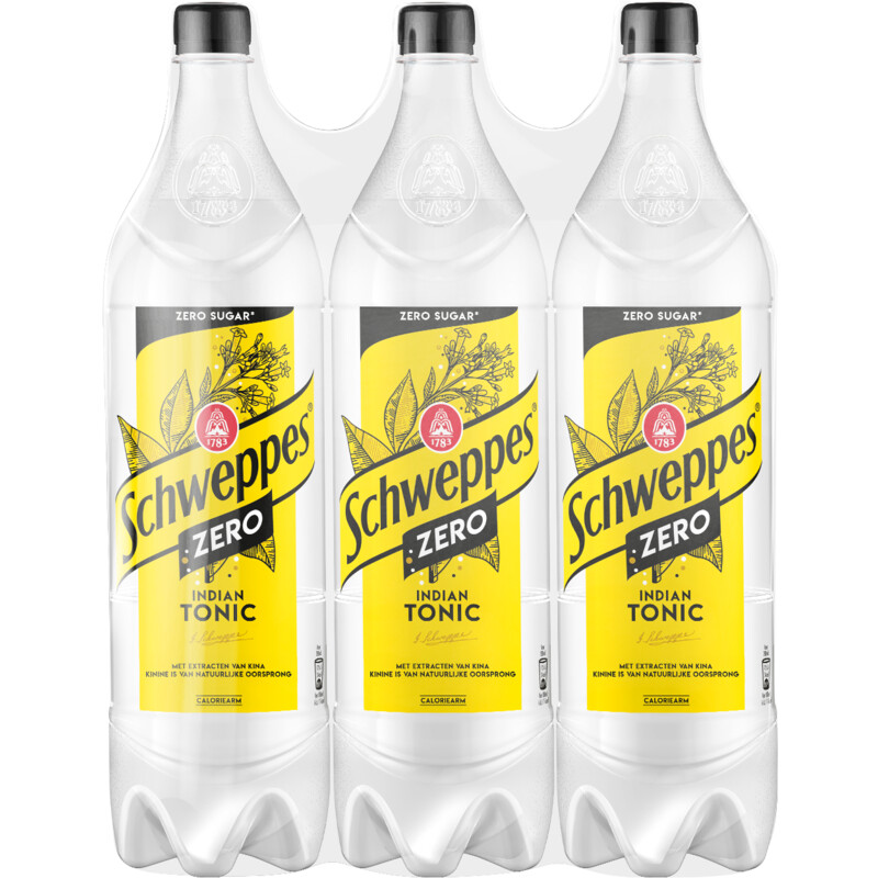 Een afbeelding van Schweppes Indian Tonic zero 6-pak bel