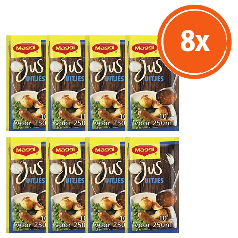 Maggi Jus uitjes 8-pack