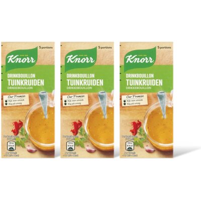 pdp-image-Knorr Drinkbouillon tuinkruiden 3-pack