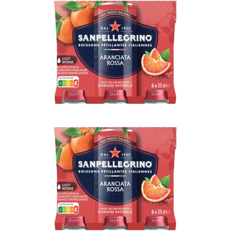 Een afbeelding van S. Pellegrino Aranciata rossa 6-pack -2pack