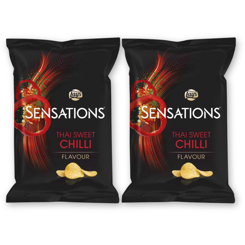 Lay's Sensations Thai sweet chilli 2-pack