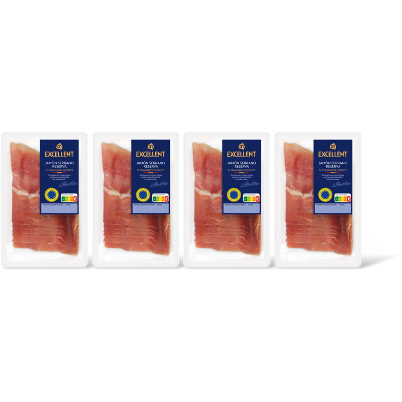 AH Excellent Jamon serrano reserva 4-pack